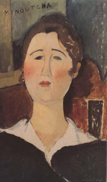 Amedeo Modigliani Minoutcha (mk38) china oil painting image